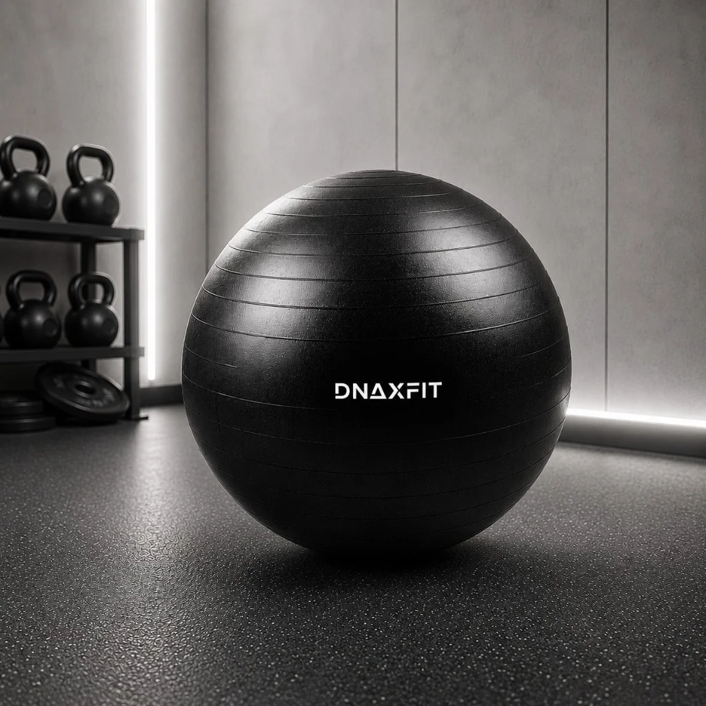 Ballon suisse DNA Equipment dans un studio d’entraînement